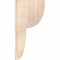 Ekena Millwork Crestline Smooth Corbel, Douglas Fir, 5 1/2"W x 12"D x 24"H COR06X12X24CRE00SDF - alternate 2